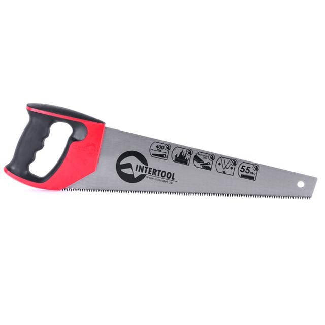 

Ножовка по дереву с каленым зубом INTERTOOL HT-3104