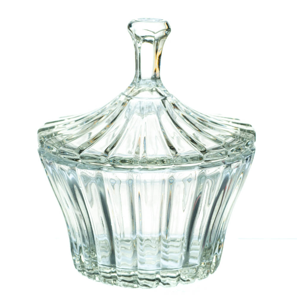

Сахарница.десертница стекло Lefard 11х11х13см 8809-012