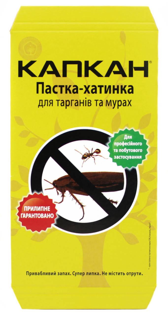 

Капкан - липучка для тараканов и муравьев