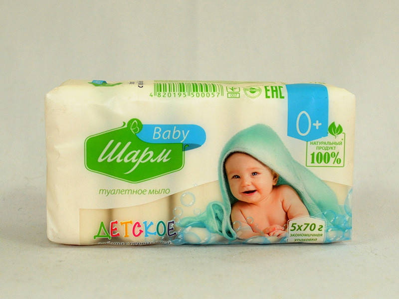 

Мило "Шарм" 5*70 гр. туалетне /25 Дитяче