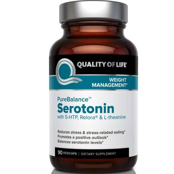 

Quality of Life Labs, Pure Balance, серотонин, 90 капсул