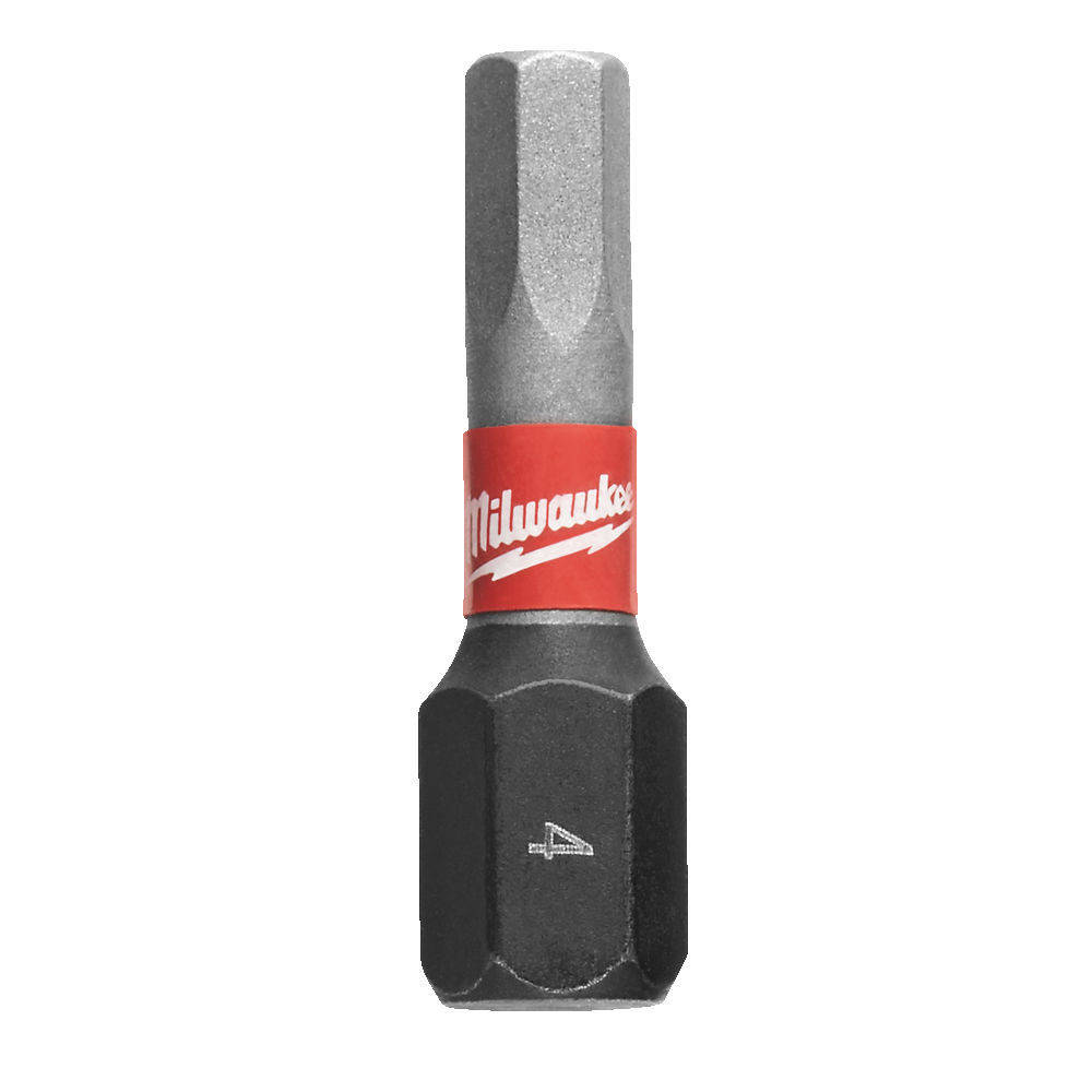 

Бита Milwaukee Shockwave Hex4 25 мм, 2 шт (4932430895)