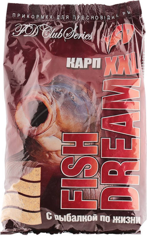 

Прикормка для рыбалки Fish Dream Club Series. Елитная. "Карп XXL"