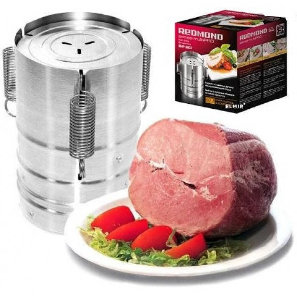 

Форма для ветчины с книгой рецептов в комплекте - Ветчинница