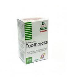 

Зубочистки Toothpicks в индивидуальной упаковке 1000 шт.
