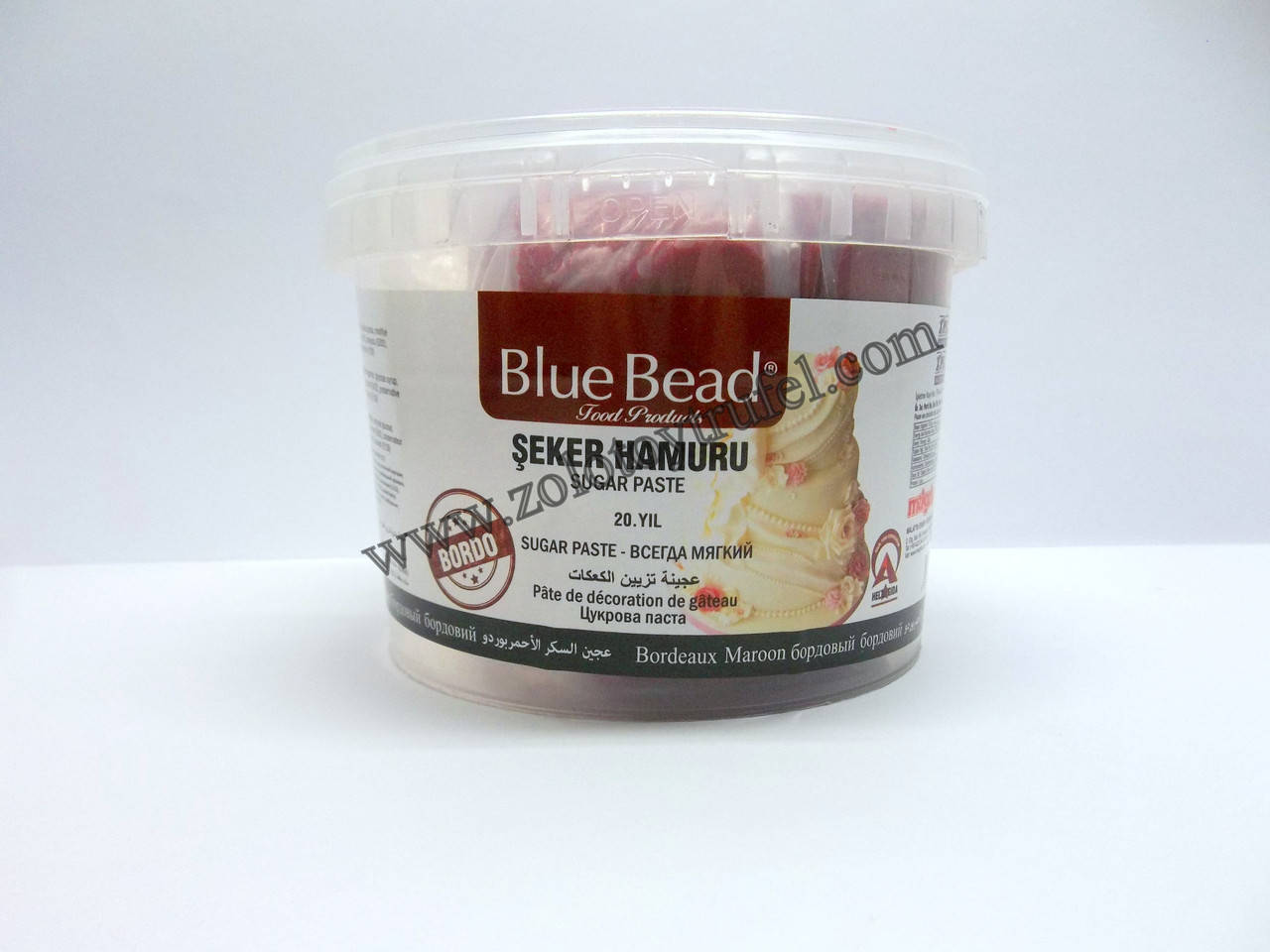 

Мастика для покрытия и декорирования "Коричневая 100 г." ТМ "Blue Bead"