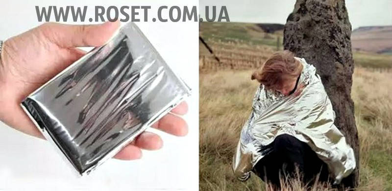 

Спасательное Термопокрывало КФТ Лучшее качество, Серый