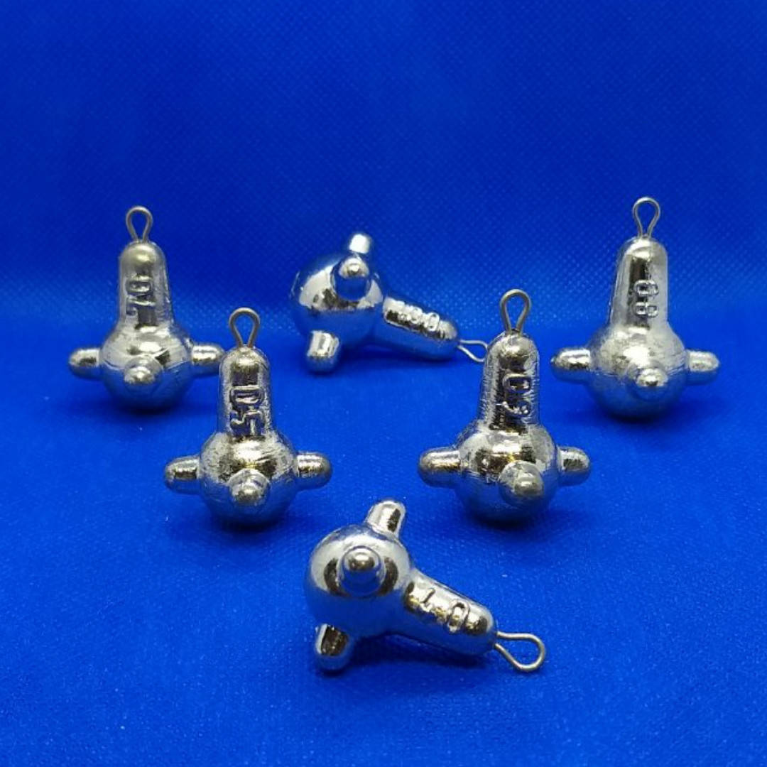 

Грузило маркерне БУЛАВА 40 грамів (нефарбоване, на скобі)