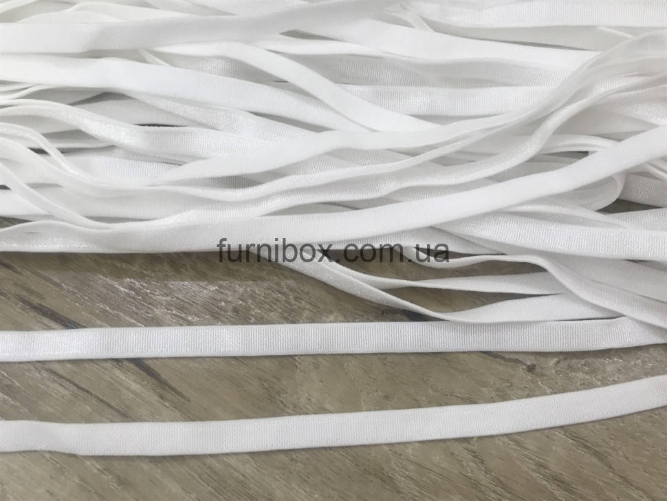 

Резинка бретелечная 0,7 см. № 01/23, Белый