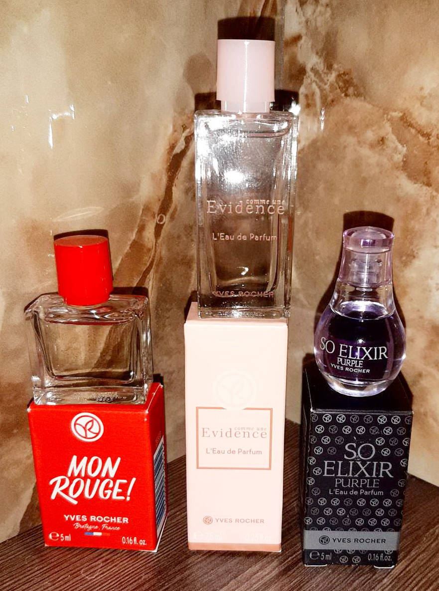 

Ив Роше Подарочный Набор миниароматов Yves rocher 3шт