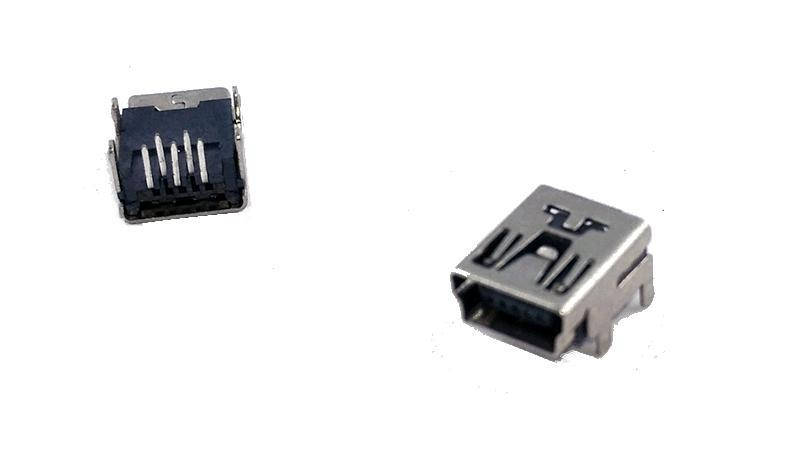 

Разъем под пайку mini USB (14284)