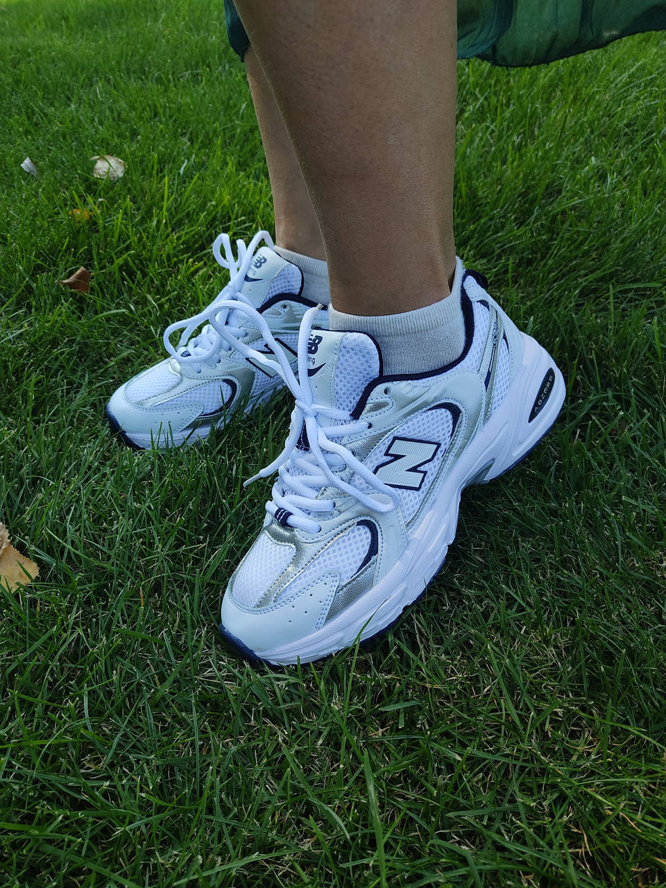 

Женские кроссовки New Balance 530 белого цвета на шнуровке, Белый