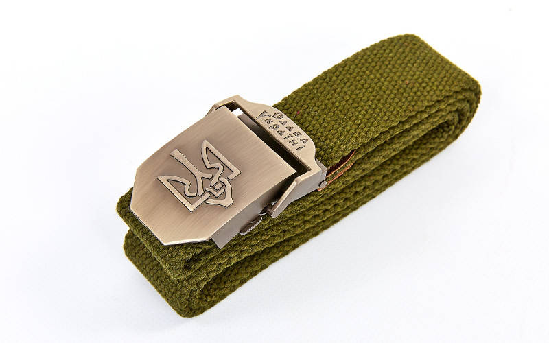 

Ремень Тризуб Слава Украине олива