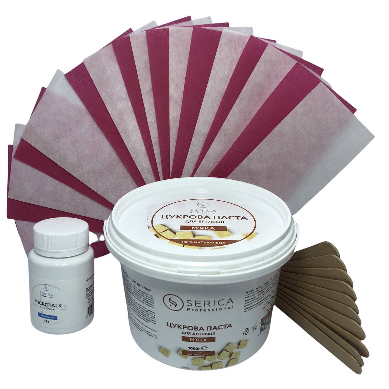 

Стартовый набор для депиляции шугаринг Serica Оригинал 1000 г