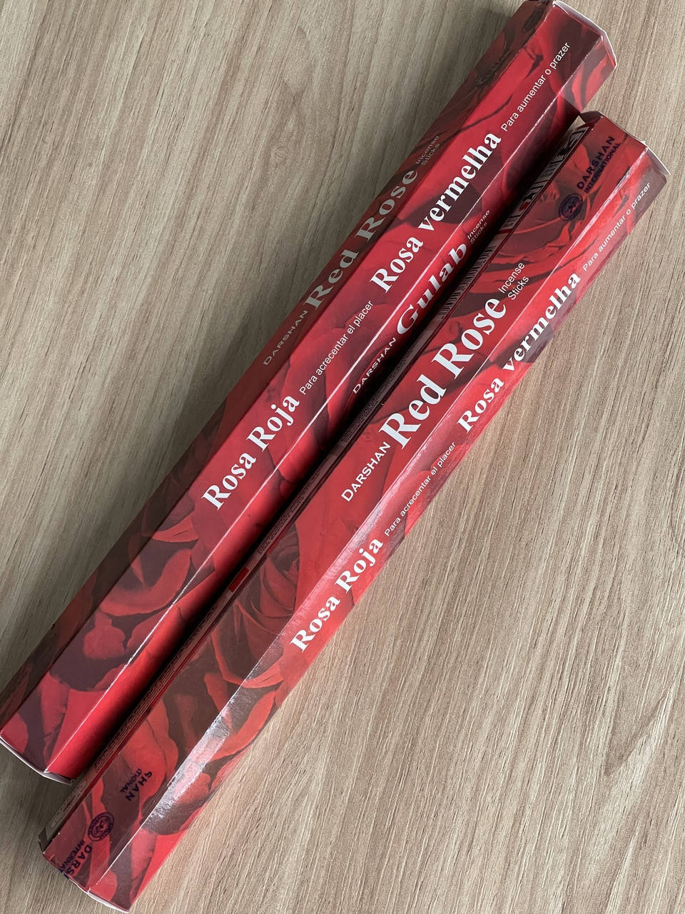 

Благовоние Darshan Red Rose Шестигранник (Роза)