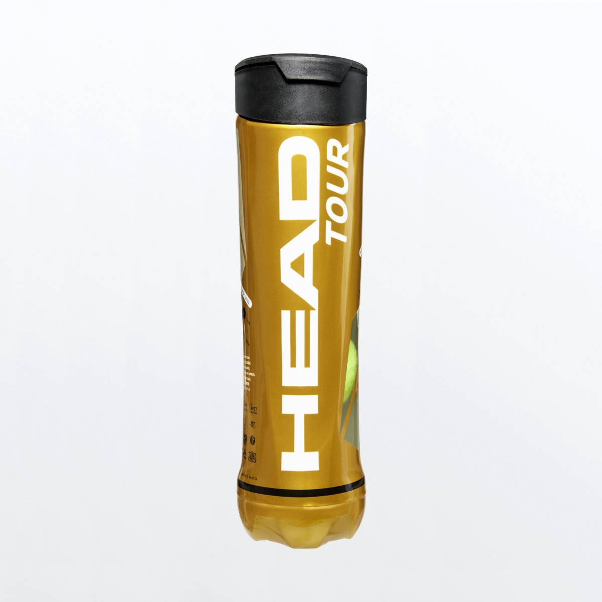 

Новые мячи Head TOUR для большого тенниса 4 мяча в банке