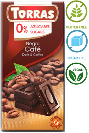 

Шоколад Torras Dark & Coffee 75 g