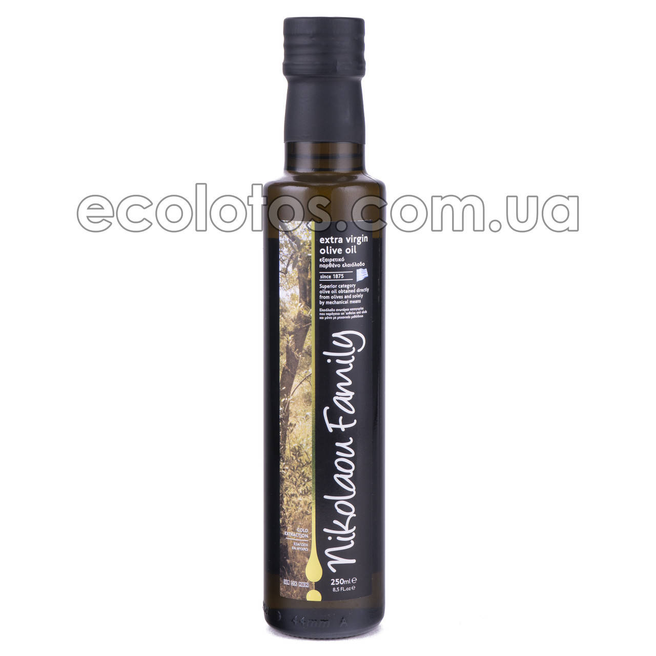 

Оливковое масло "Nikolaou Family" Extra Virgin 250 мл, Греция