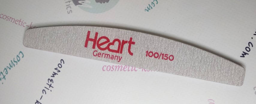 

HEART Пилка 100/150 HALF/ПОЛУКРУГ
