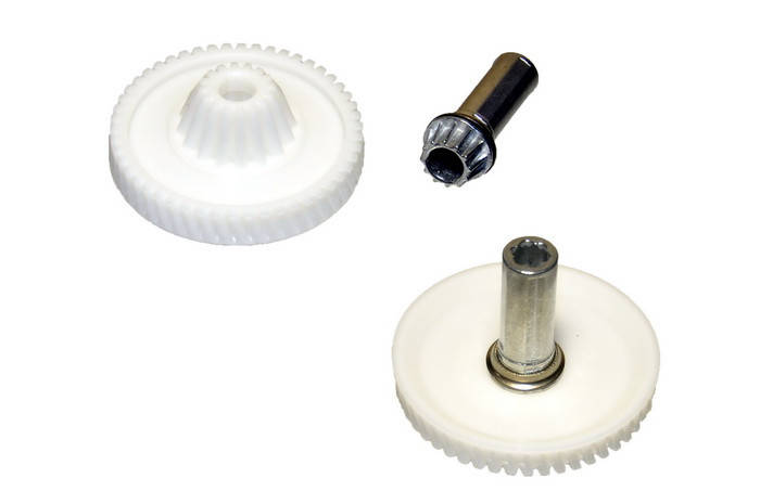 

Шестерня для мясорубки Bosch 622182 d=32-19/68 z=16/50 с металическим валом