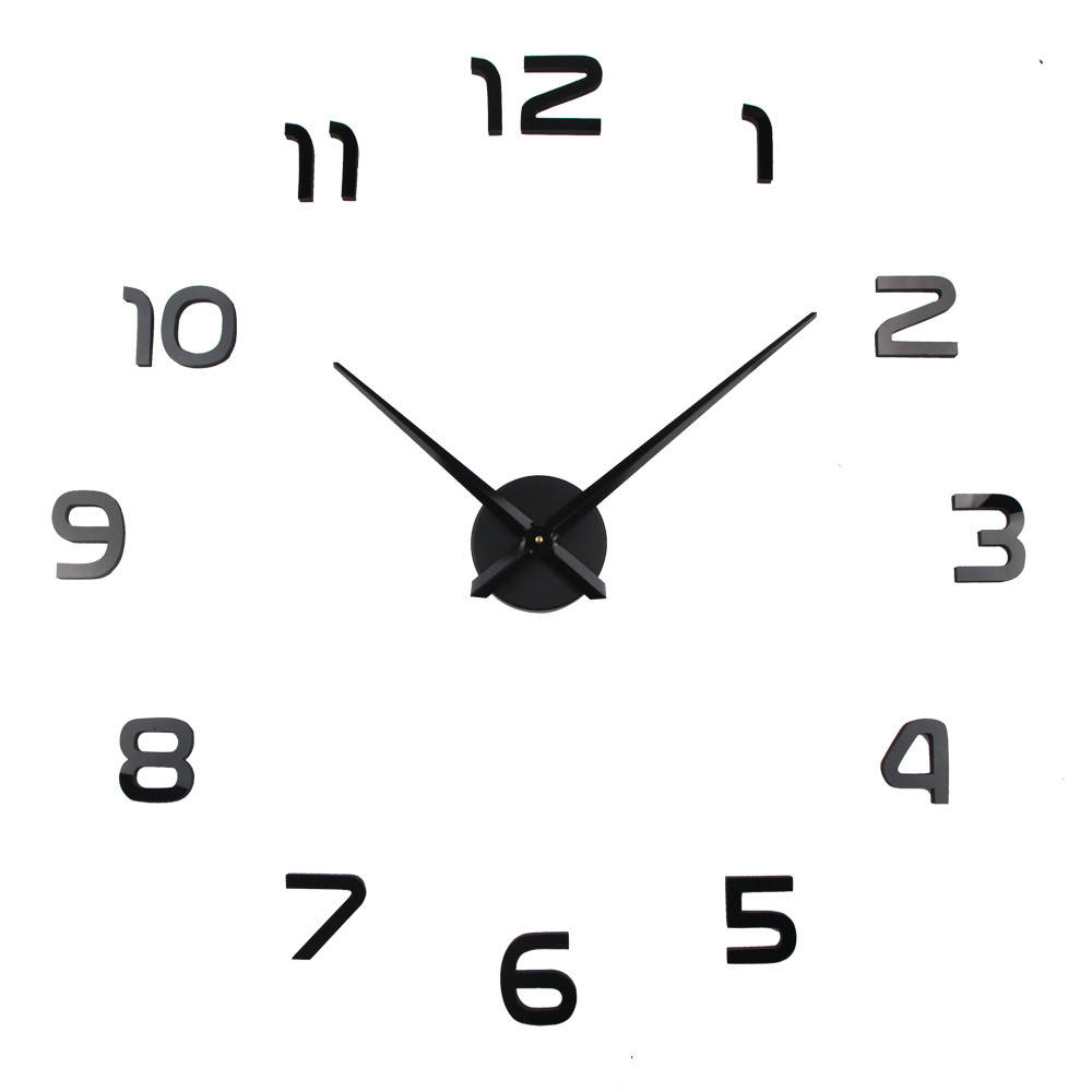

Настенные 3D часы DIY Clock с арабскими цифрами