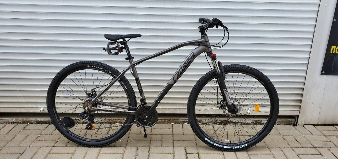 

Велосипед 29" Crosser Jazz 19" (Hidraulic LTWOO) серый