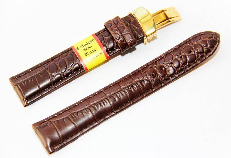 

Ремешок для часов с клипсой Modeno MDK2001BR-02 20 мм Коричневый