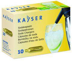

Капсулы для содовой "Kayser", CO2 (10шт. упаковка). 1101, Золотистый