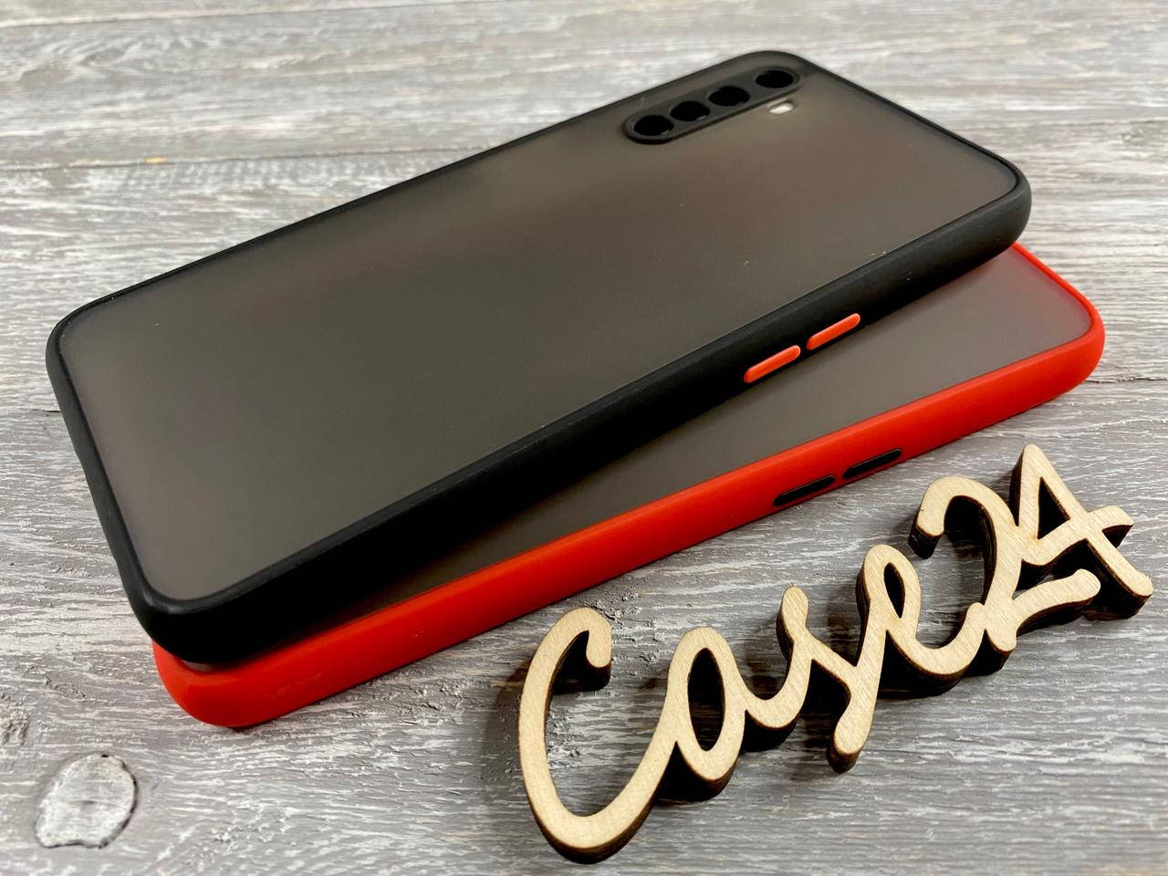 

TPU чехол накладка Matte Color Case (TPU) для Realme 6 (2 цвета), Разные цвета