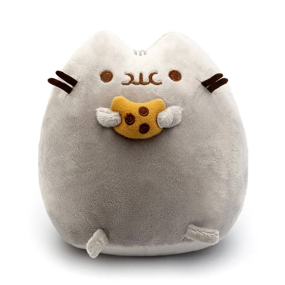 

Мягкая игрушка Пушин с печенькой Pusheen 18 см P 004, Серый