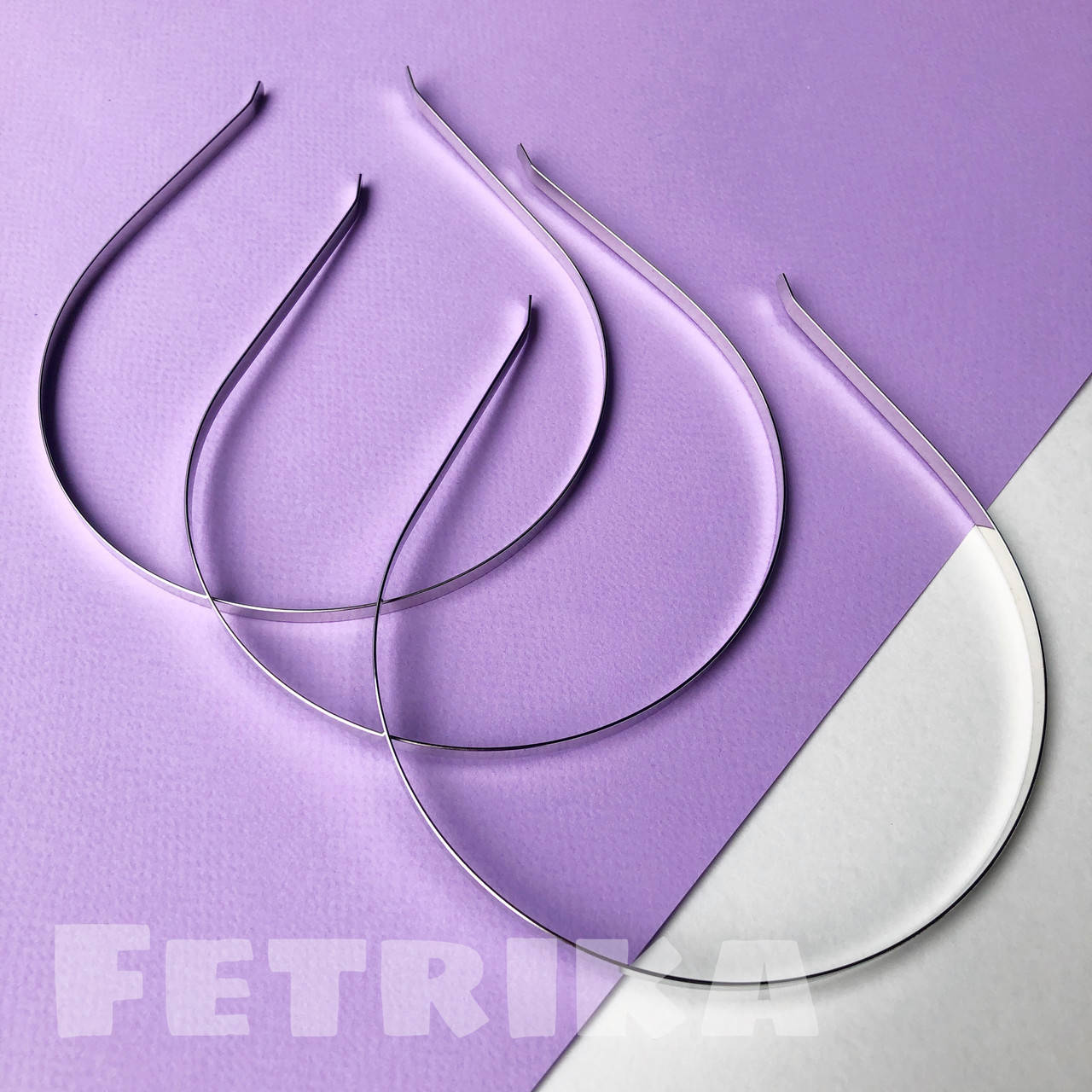 

Обруч металлический основа 4 мм, СЕРЕБРО, Серебристый