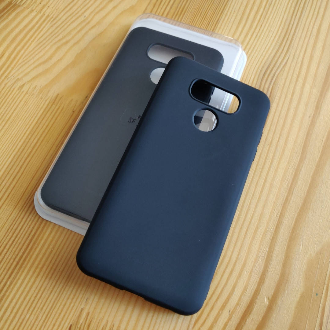 

Силиконовый чехол софт тач для Lg G6 / g6 ЧЕРНЫЙ