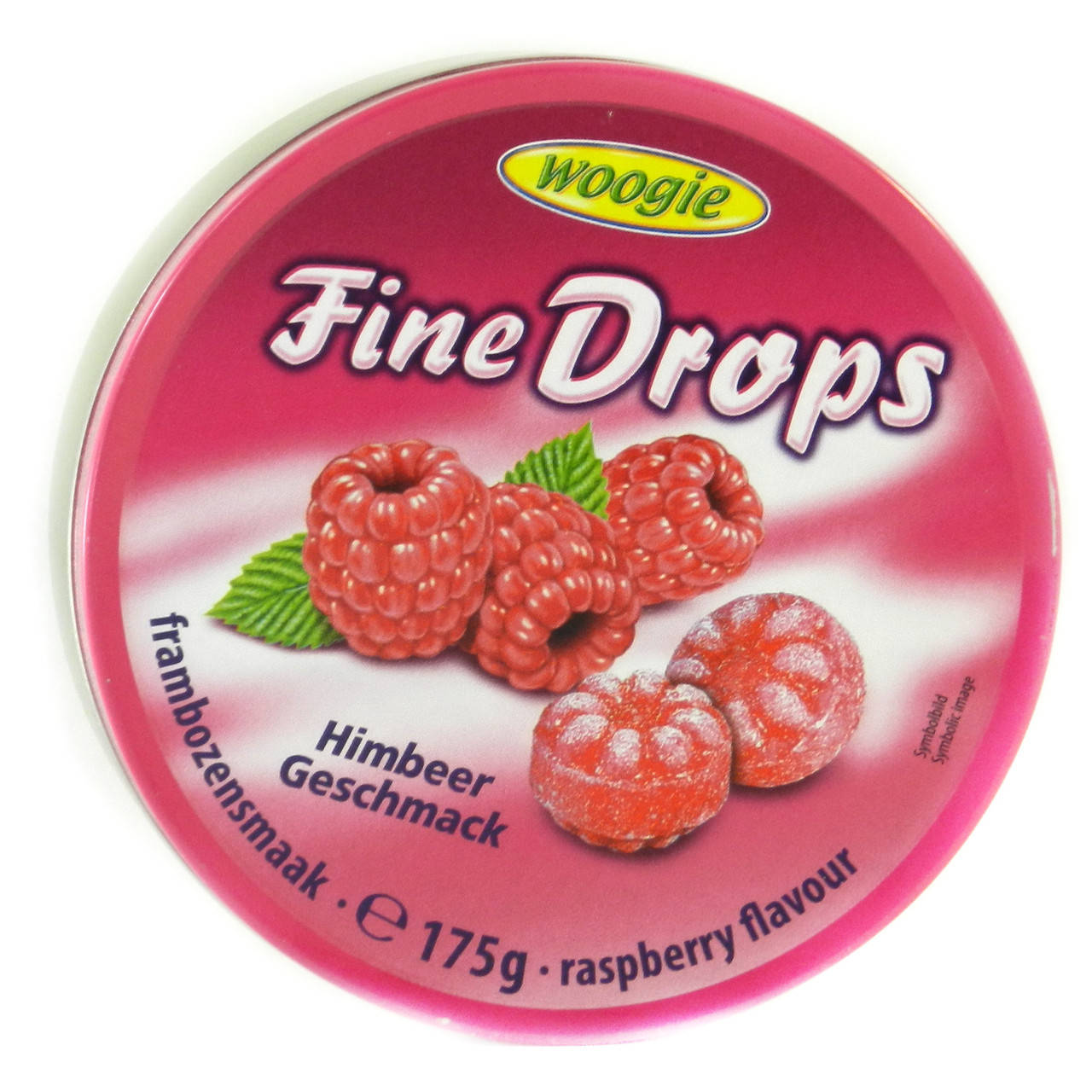 

Леденцы Woogie Fine Drops со вкусом Малины в ж/б, 200г (Австрия)
