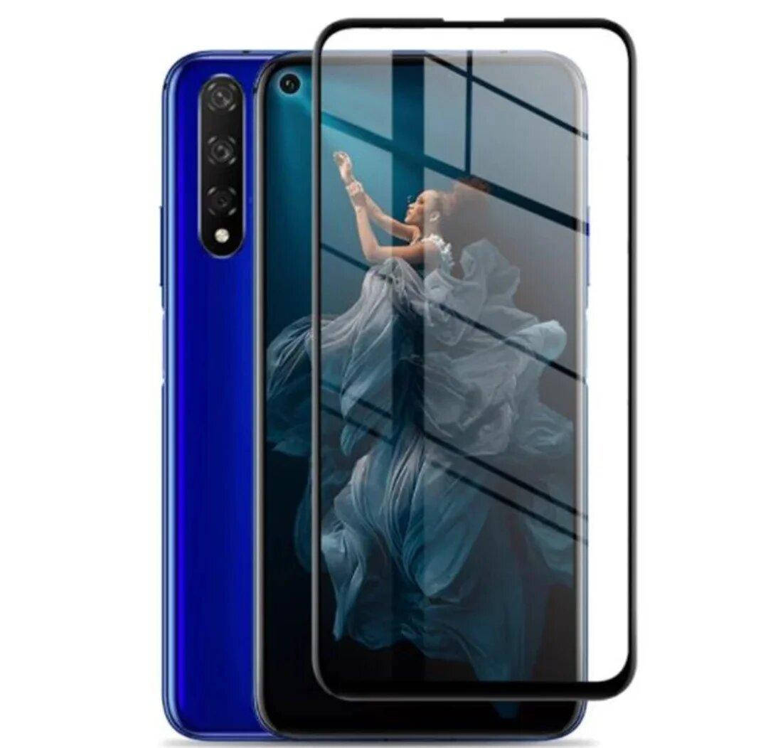 

Защитное стекло на Oukitel C17 pro черное, Черный