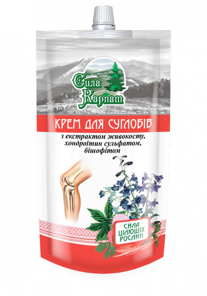 

Крем «Сила Карпат» для суставов