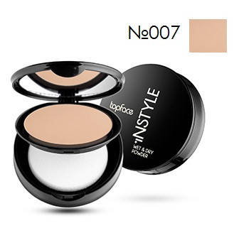 

Пудра компактная TopFace Wet & Dry Instyle PT-261 №007