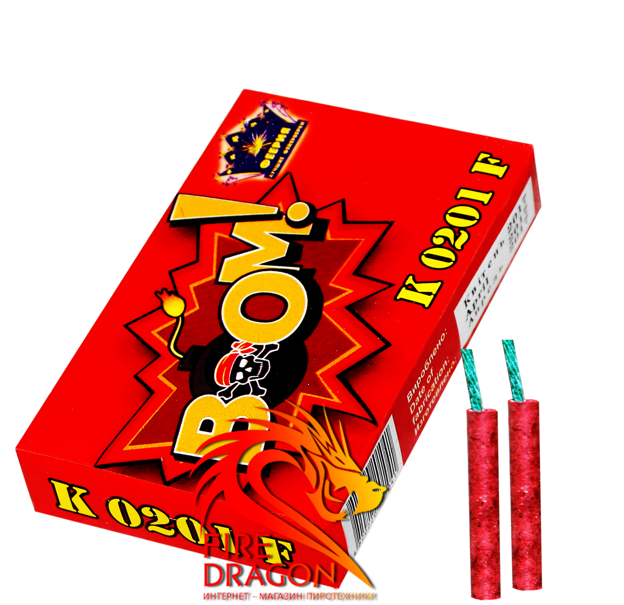 

Петарды BOOM! К0201F 60 штук в упаковке