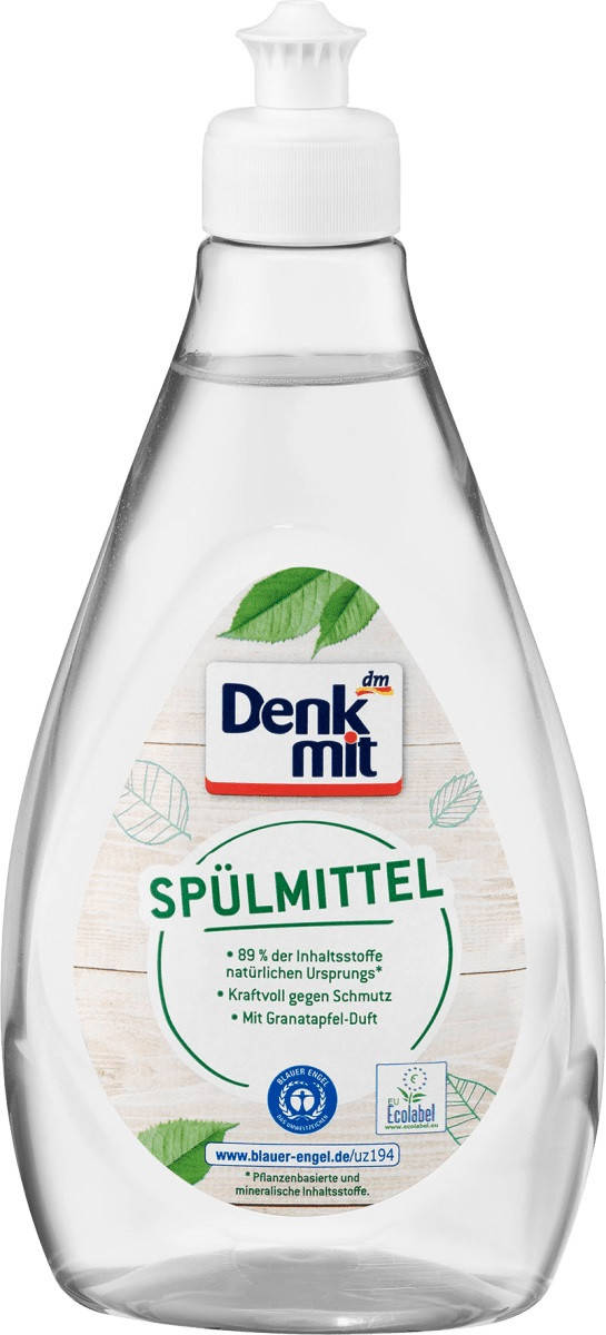 

Denkmit Spülmittel Nature Granatapfel концентрат для мытья посуды без вредных добавок 500 мл