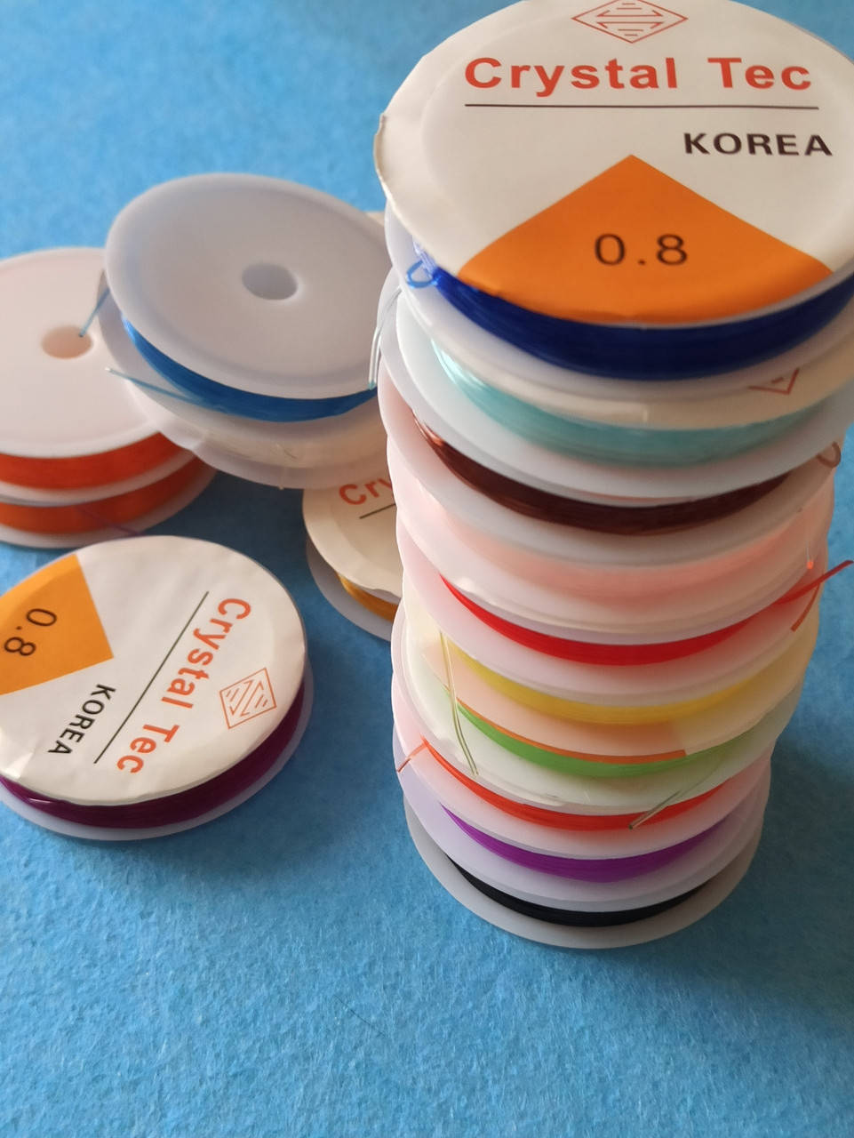 

Силиконовая нить прозрачная 0,8 мм/8м 1 шт