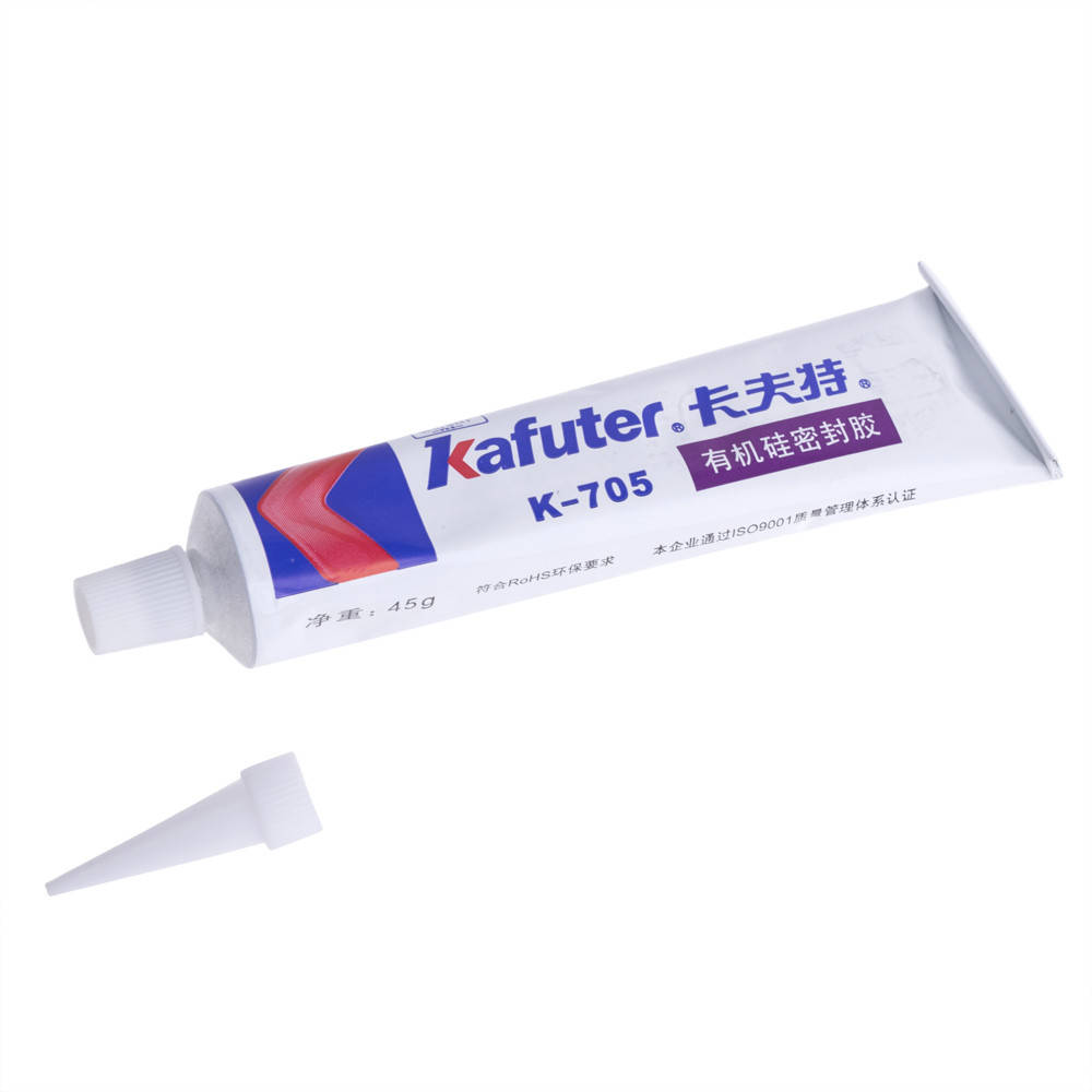 

Клей герметик K-705 [45г] прозрачный (Kafuter) Kafuter