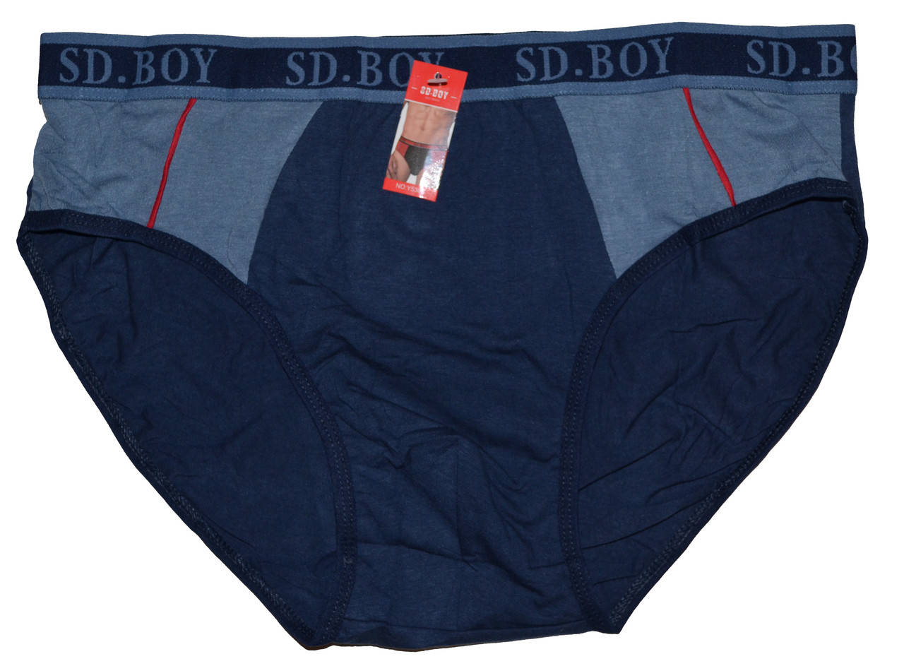 

Плавки мужские SD.BOY (хлопок 95%, серые №2, Серый