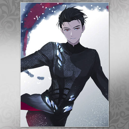 

Плакат Аниме Yuri! On Ice 11