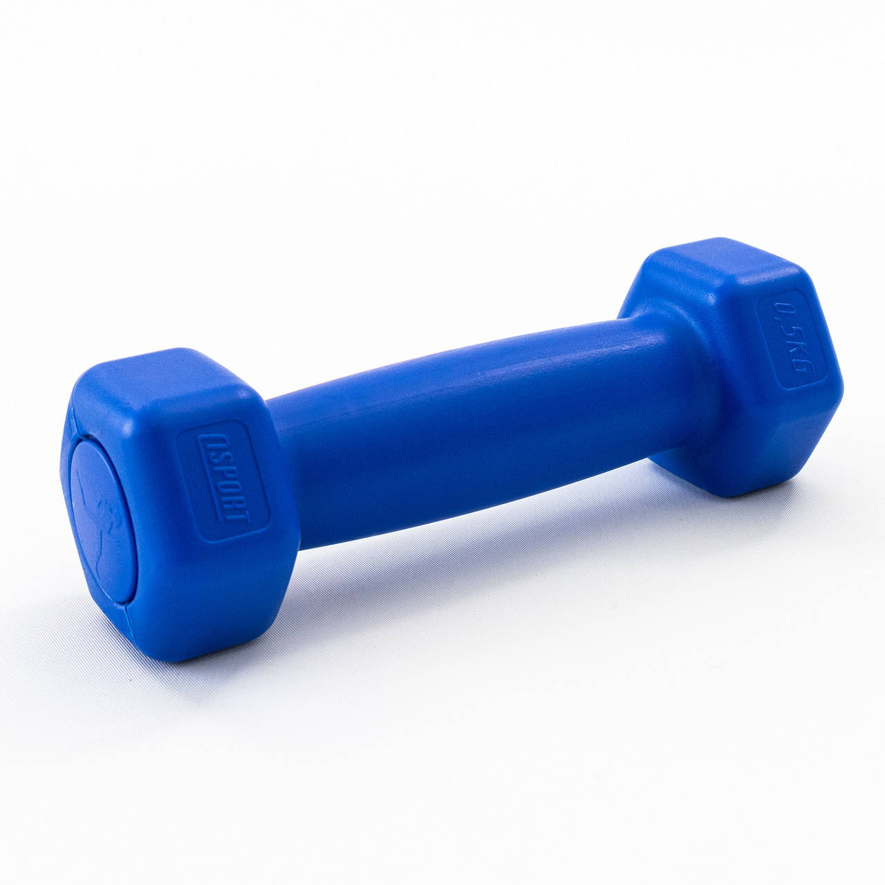 

Гантели для фитнеса пластиковые цельные (неразборные) OSPORT Lite 0.5кг (OF-0112) Синий