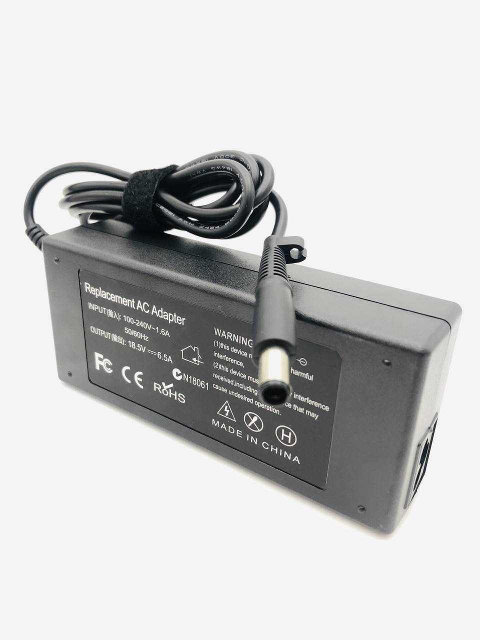 

Блок питания для ноутбука HP, разъем 7.4*5.0 pin, 18.5V, 6.5A, 120W, черный, без кабеля