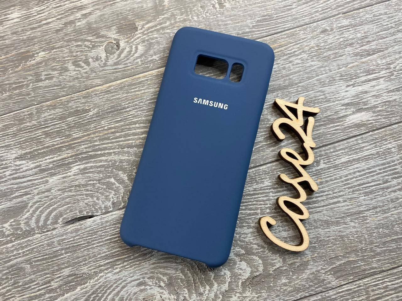 

Чехол Soft touch для Samsung Galaxy S8 (8 цветов) синий