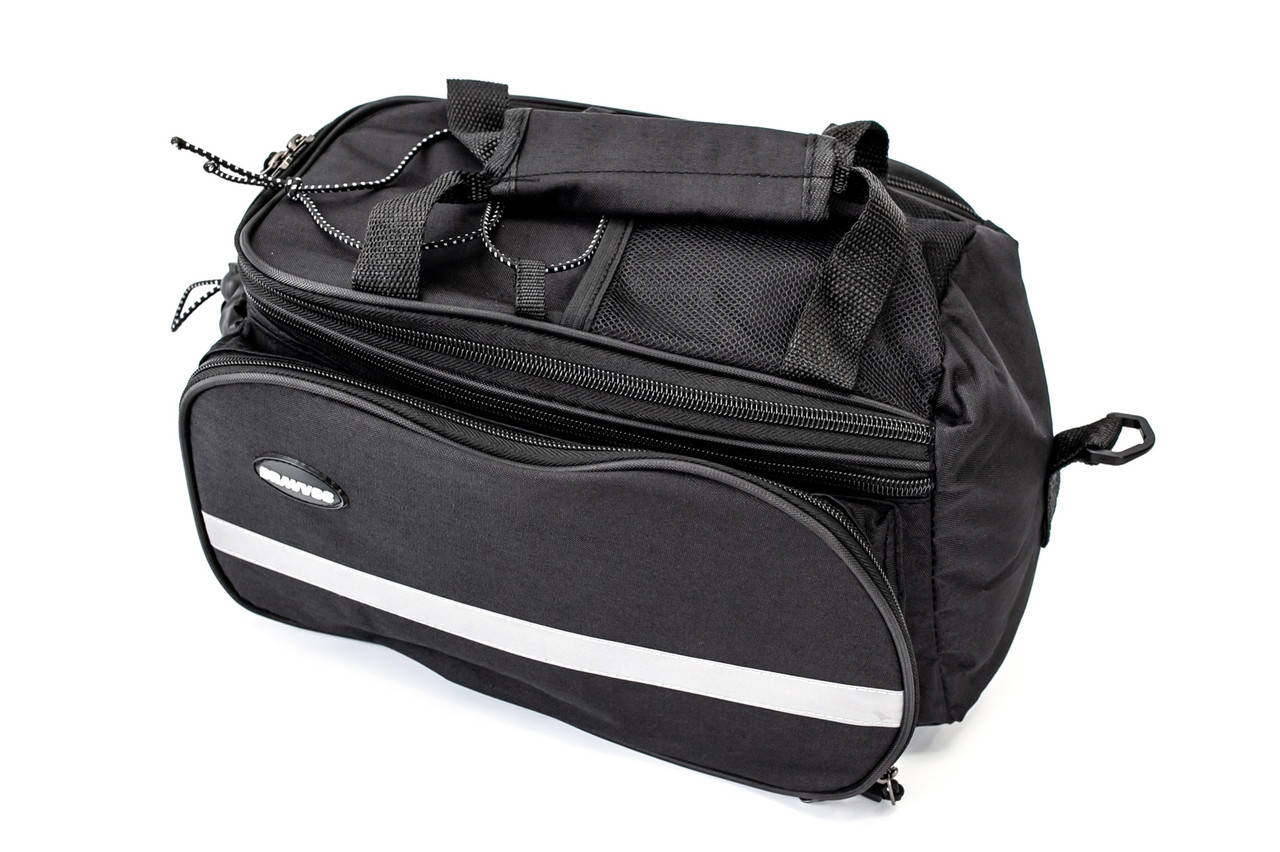 

Велосумка Bravvos DT-001 на багажник черный (BIB-041)