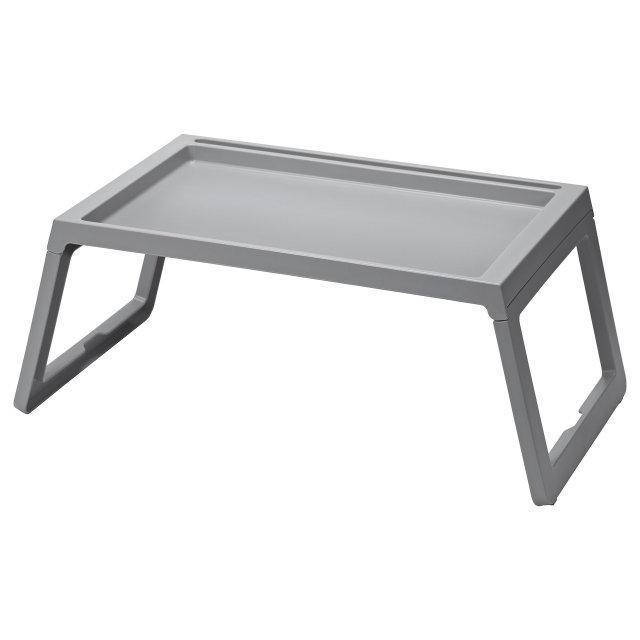 

Поднос на ножках IKEA KLIPSK 56х36х26 см серый 103.277.00