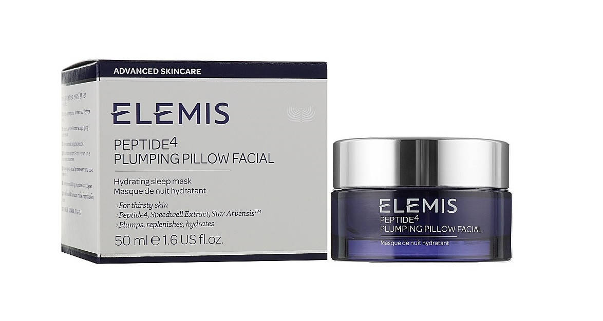

Охлаждающая ночная гель-маска Elemis Peptide4 Plumping Pillow Facial 50 ml