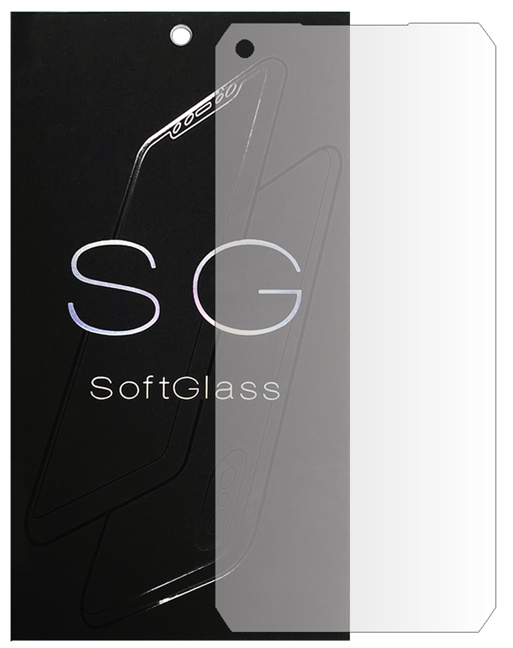 

Пленка Oukitel WP7 на Экран полиуретановая SoftGlass, Прозрачный