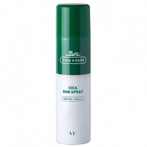 

Солнцезащитный спрей с экстрактом центеллы VT Cosmetics Cica Sun Spray SPF50+ PA+++